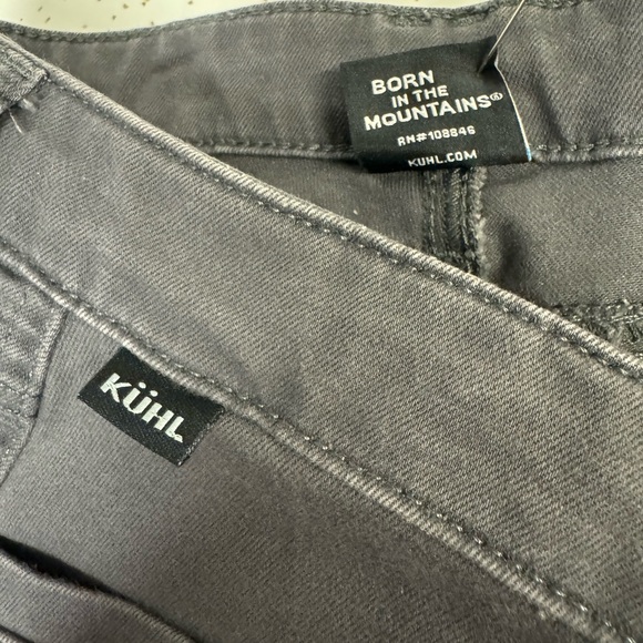 Kuhl Kontour 4” Pavement Gray Women's Hiking Shorts Size 10 - Picture 11 of 16